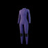 The One Fullsuit 4/3mm Zipfree Women 2024 - Purple